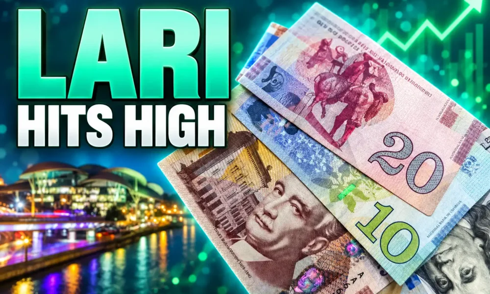 Georgian lari 52-week high against US dollar