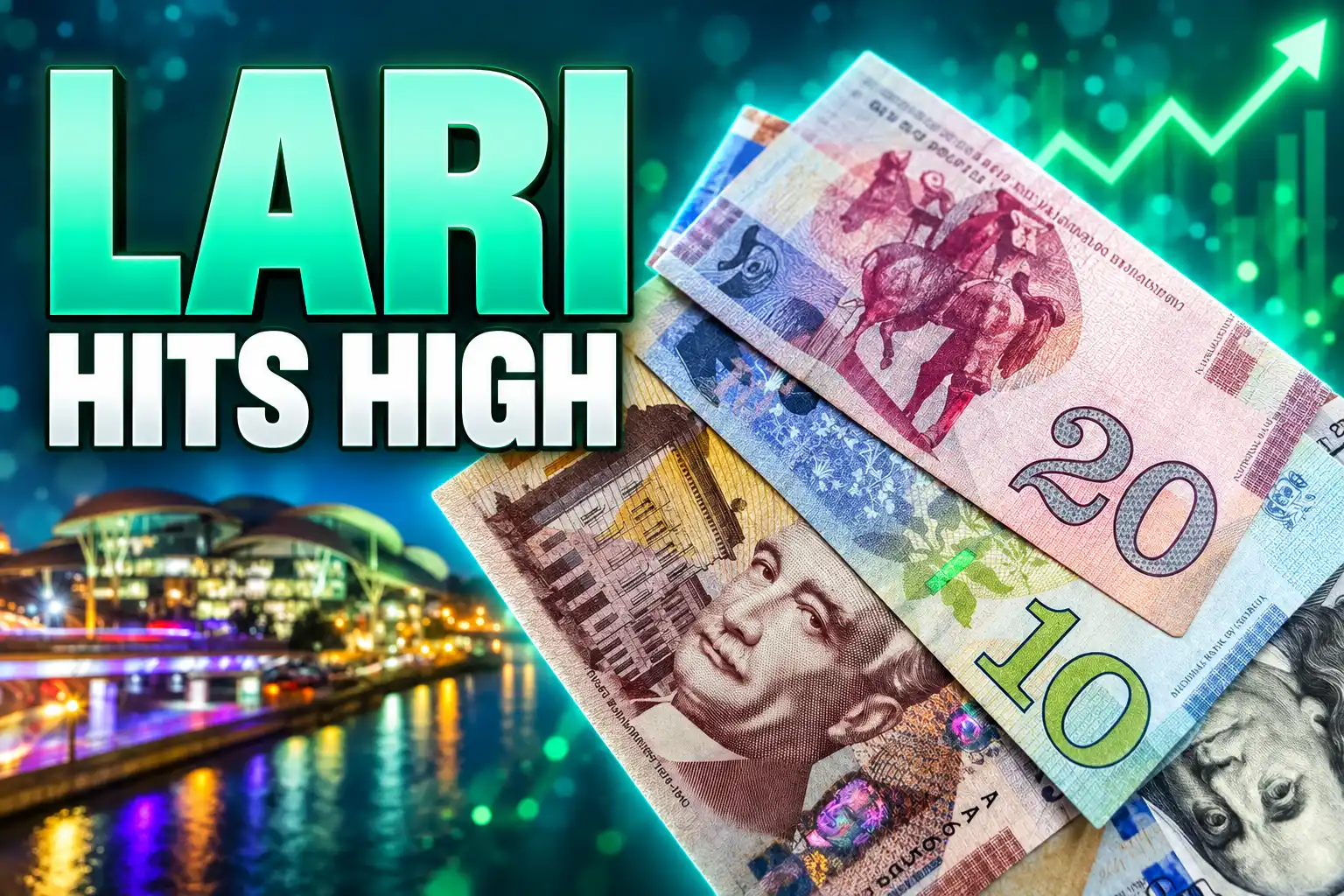 Georgian lari 52-week high against US dollar