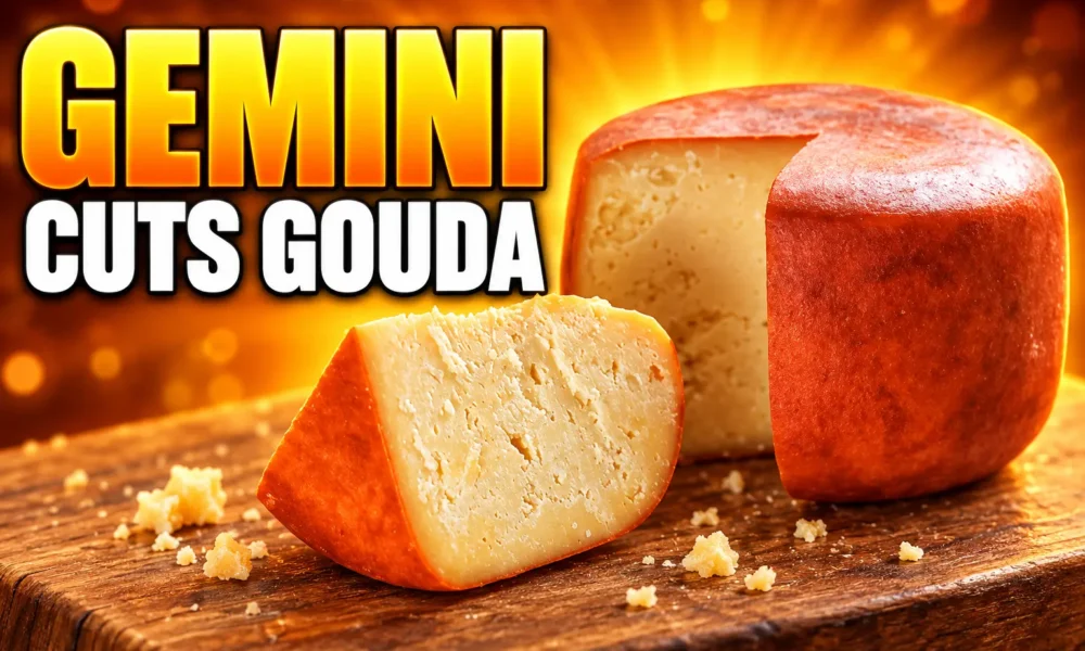 Google Gemini Super Bowl Gouda statistic stripped