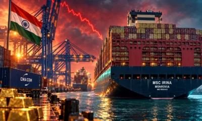 India August trade gap narrows after gold imports fall