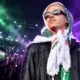 Macklemore Free Palestine speech MetLife Sheeran Loop Tour
