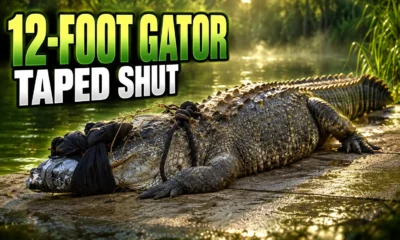Macon McDonald's 12-foot alligator Rocky Creek capture