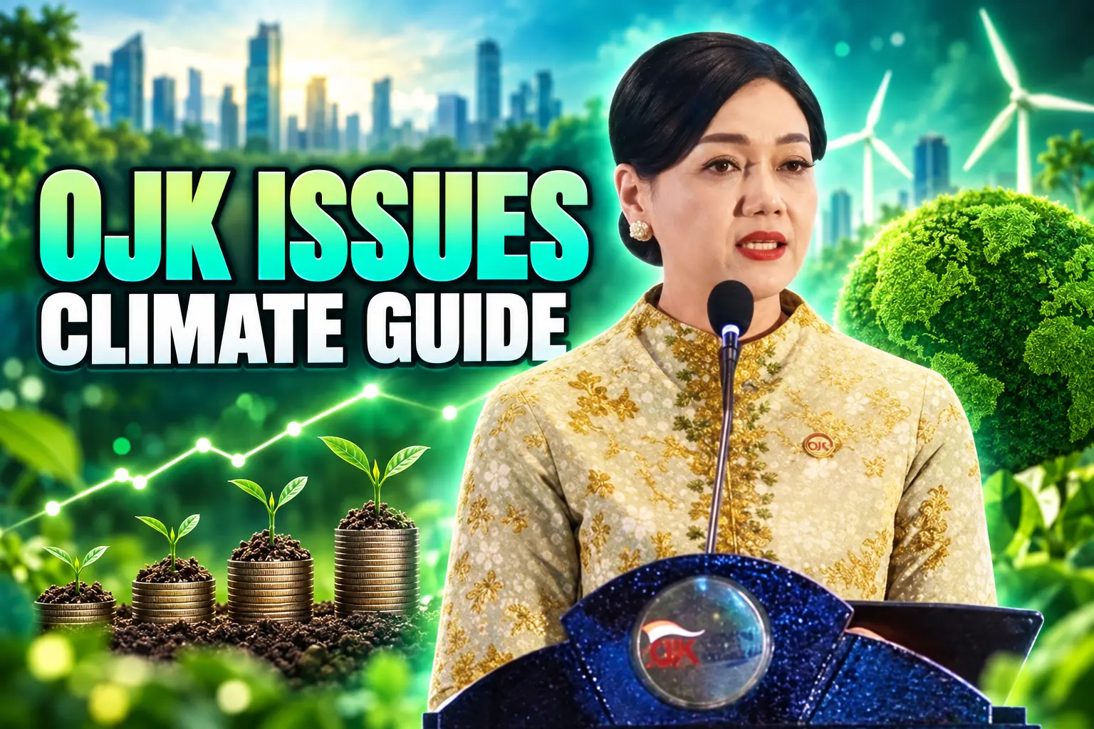 OJK 2026 climate risk guide Indonesian banks