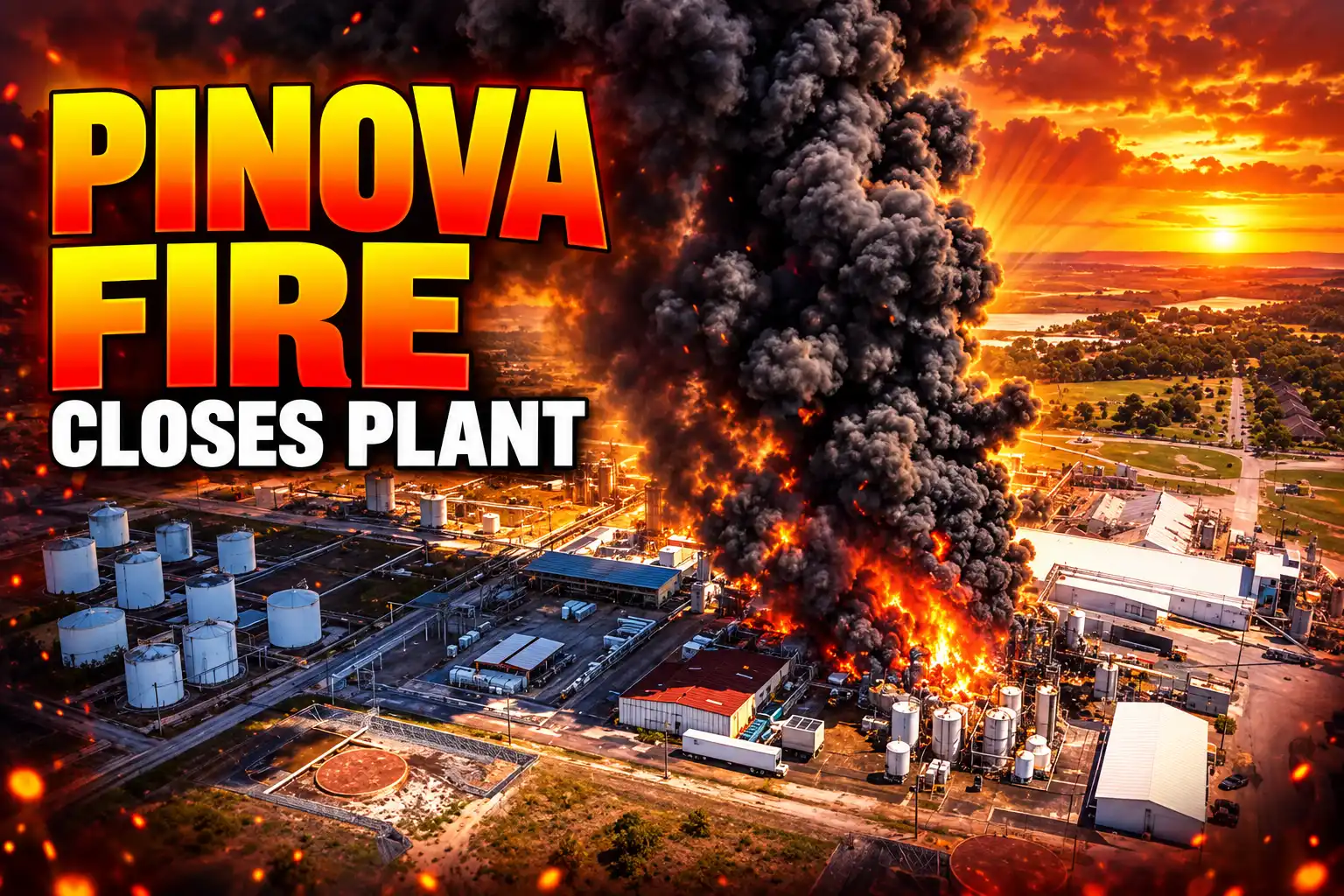 Pinova fire closes Brunswick resin plant 2023