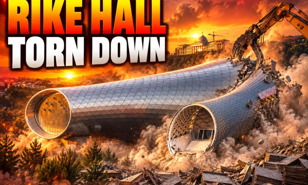 Tbilisi Rike Concert Hall demolished for hotel