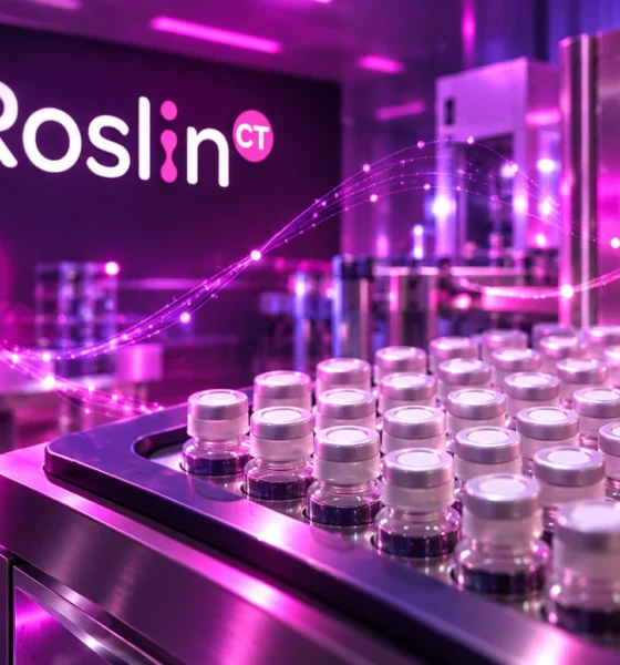 RoslinCT Scottish Enterprise £7.25 million R&D grant