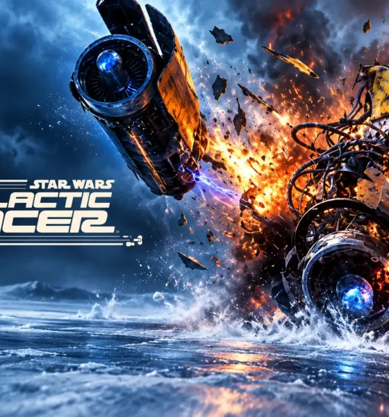 Star Wars Galactic Racer crash ends the tour