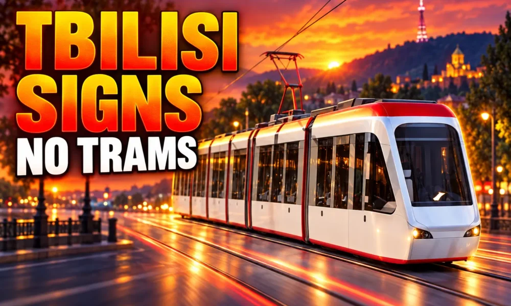 Tbilisi tram EYE contract Didi Digomi Didube