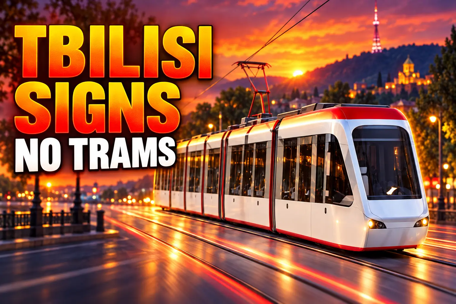 Tbilisi tram EYE contract Didi Digomi Didube