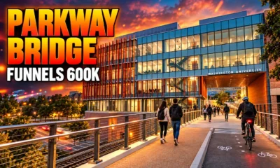 WashU Parkway Bridge funnels 600000 trips yearly