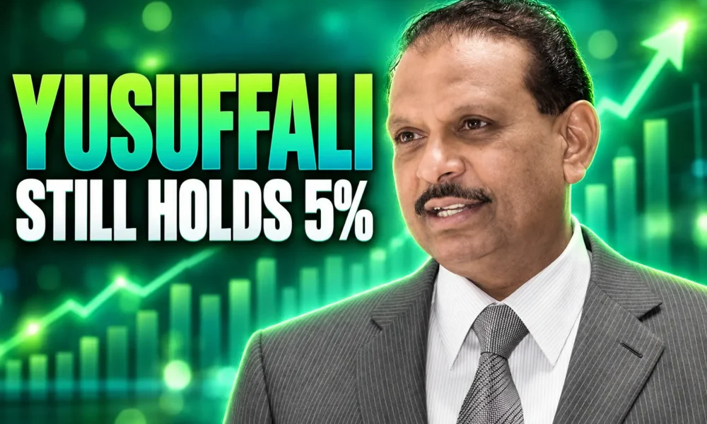 Yusuffali Dhanlaxmi Bank 5 percent stake Kerala