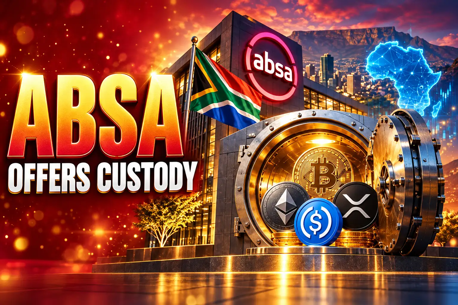 Absa first African bank crypto custody launch