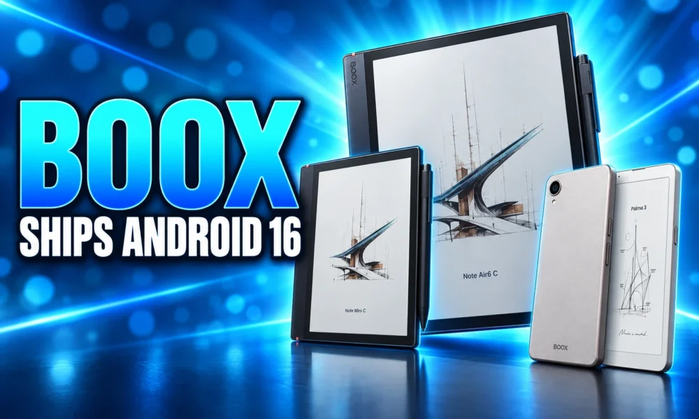 Boox Note Air6 C Palma 3 Android 16 e-ink