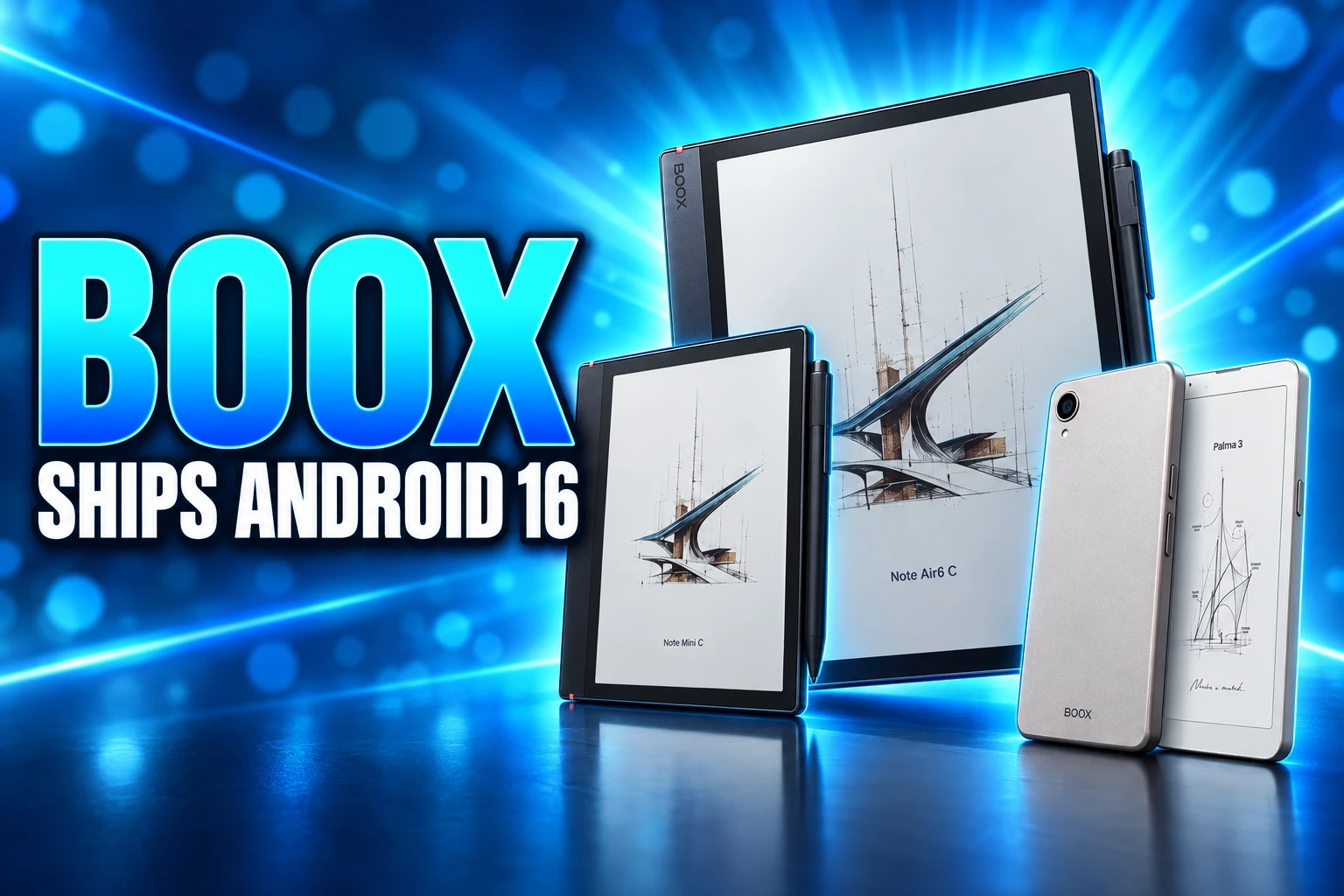 Boox Note Air6 C Palma 3 Android 16 e-ink