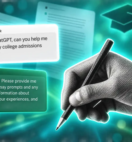 ChatGPT college essays lost distinct voice