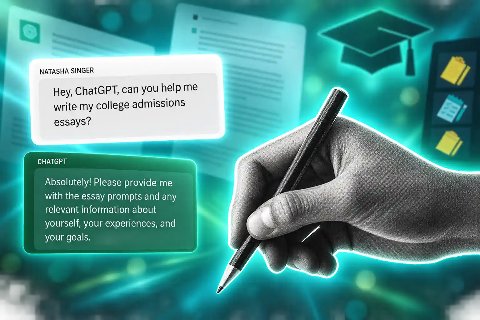 ChatGPT college essays lost distinct voice