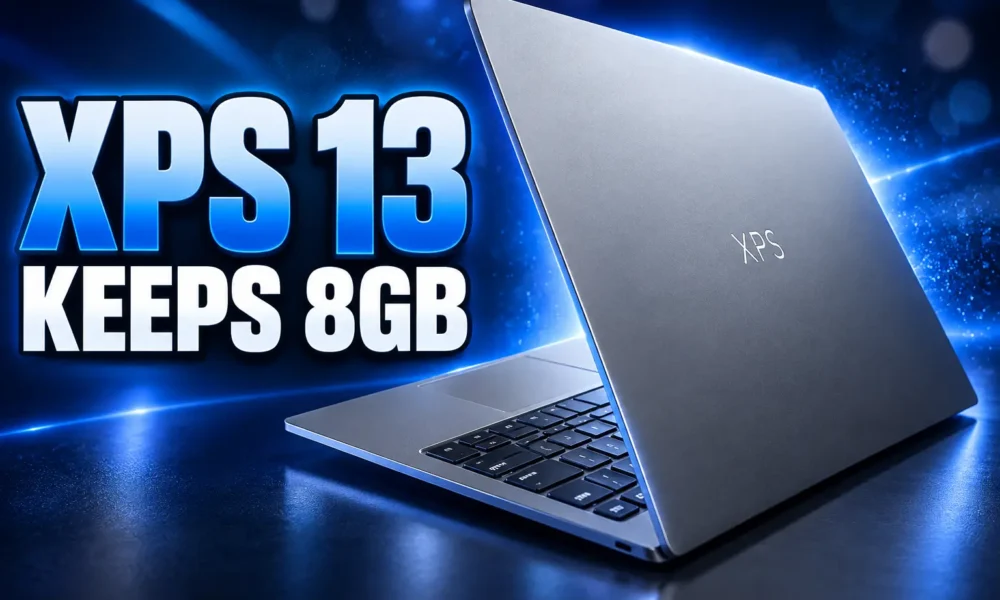 Dell XPS 13 $599 8GB RAM stays light