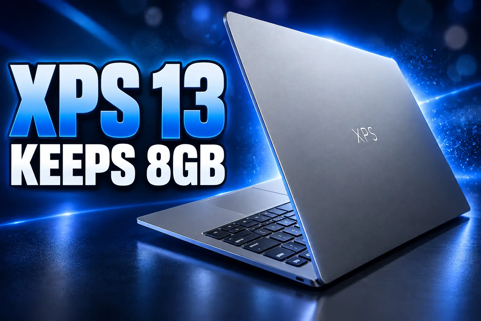 Dell XPS 13 $599 8GB RAM stays light