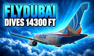 flydubai FZ1073 dives 14300 feet co-pilot axe