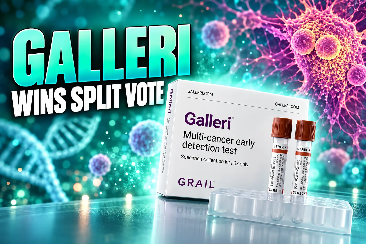Galleri multi-cancer blood test FDA panel split vote