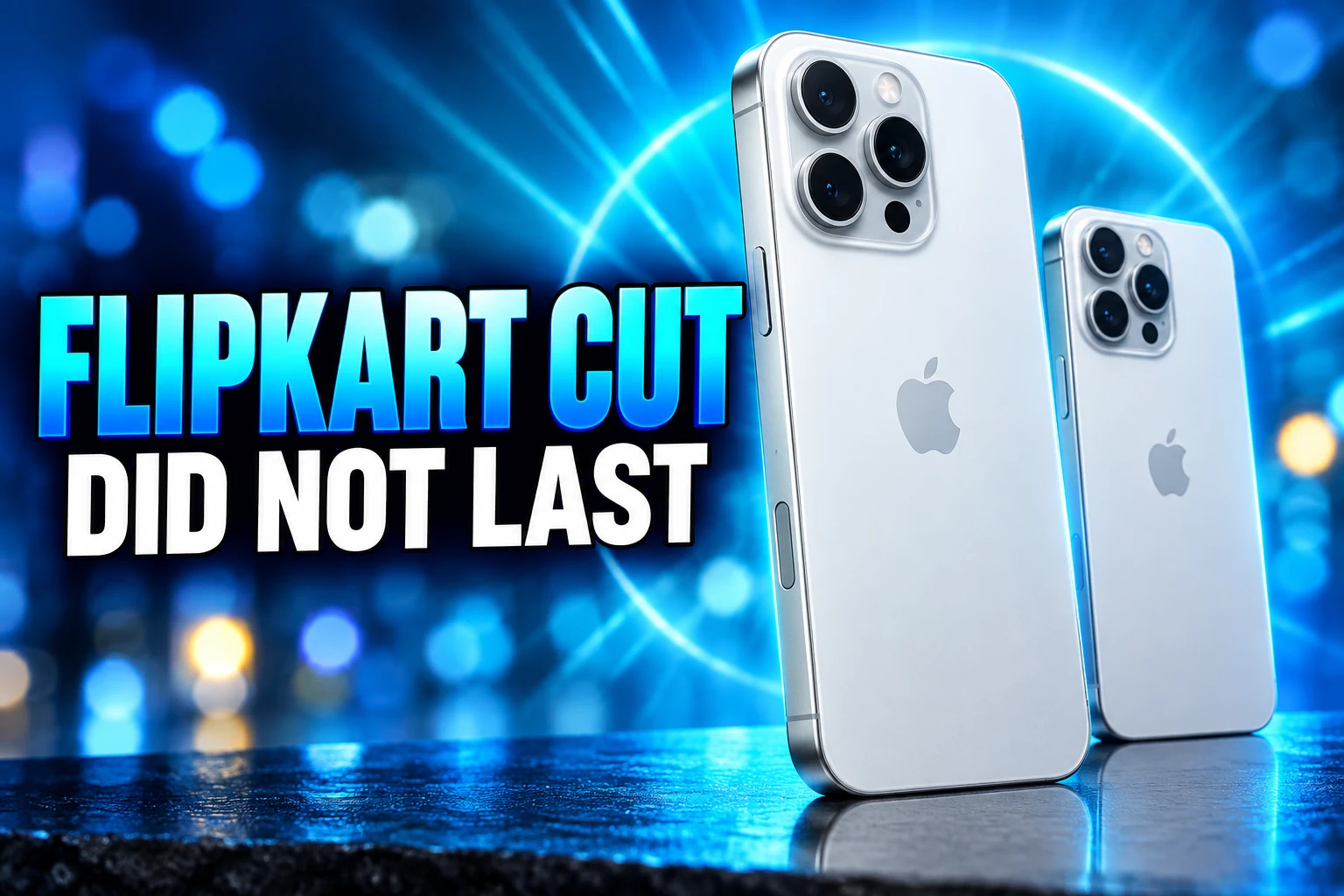 iPhone 16 Pro Flipkart price cut reversed India