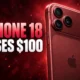 iPhone 18 Pro starts $1199 after $100 rise