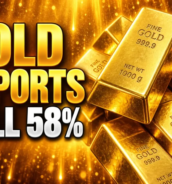 India August gold imports crash trade deficit