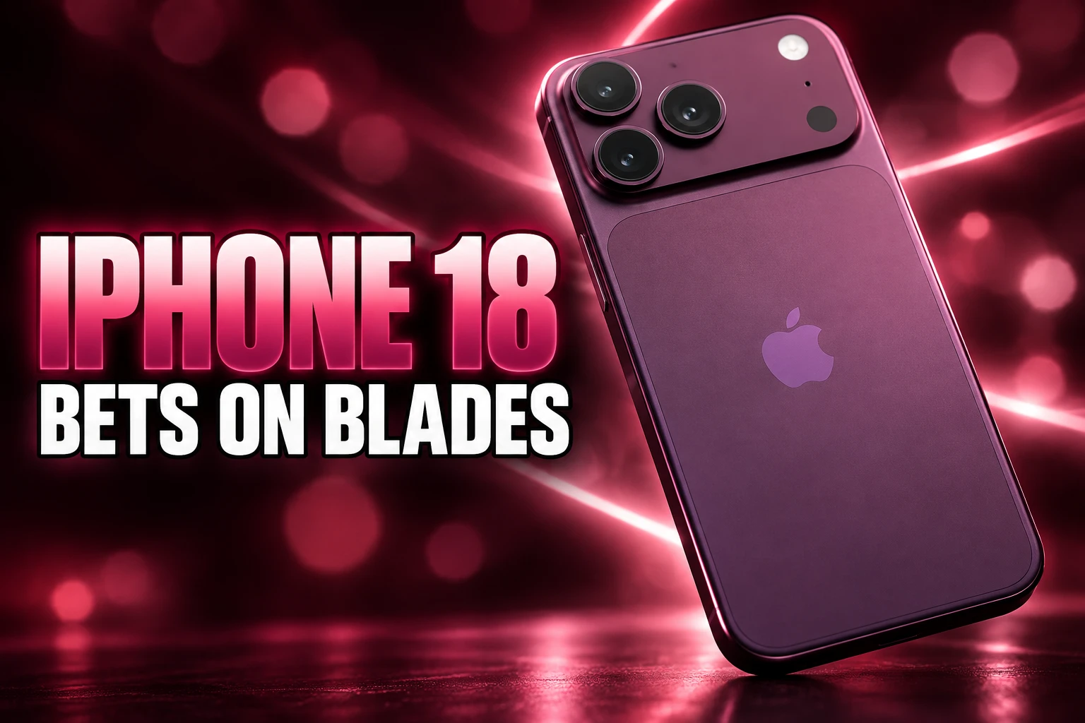 iPhone 18 Pro variable aperture camera four settings