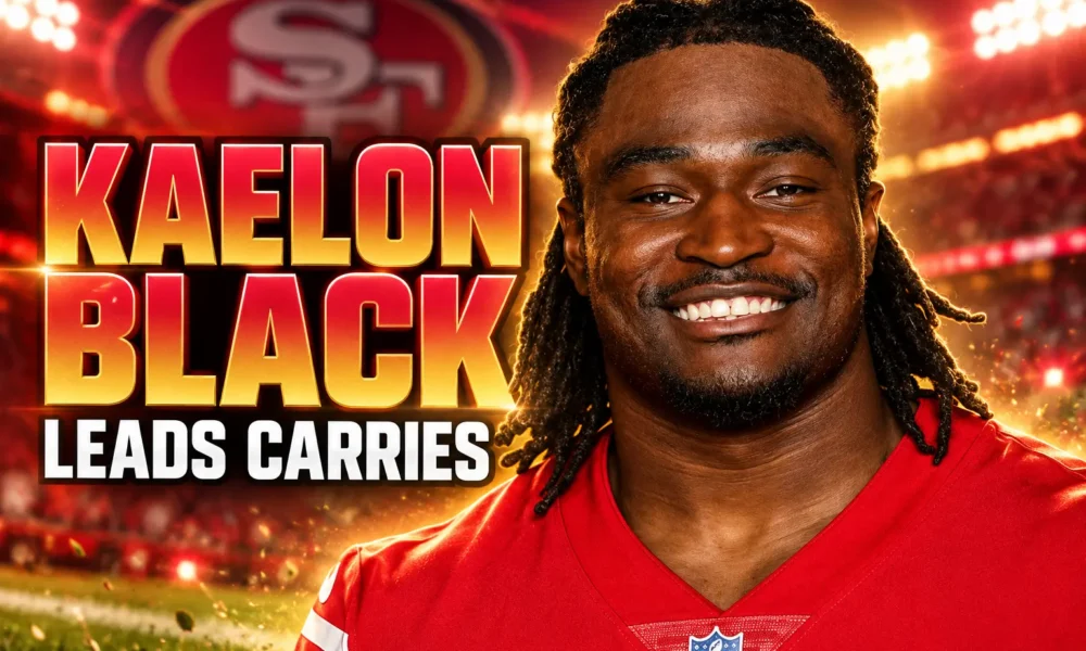 Kaelon Black 49ers Week 2 fantasy waiver wire