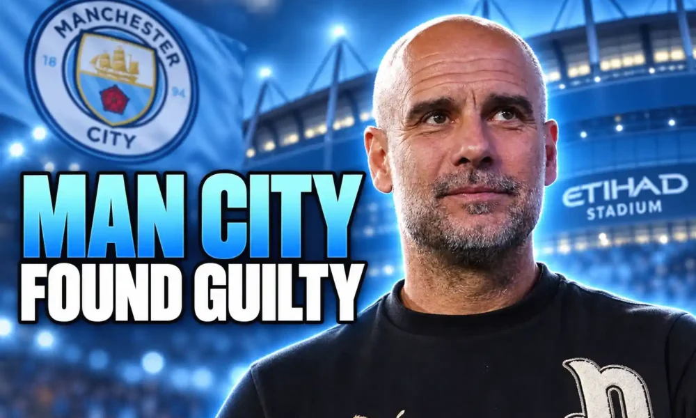 Manchester City guilty verdict Pep Guardiola sham contracts