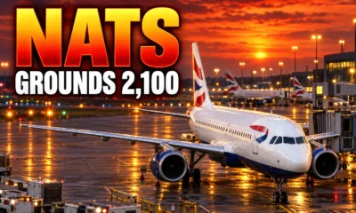 NATS Swanwick third failure nearly 2100 UK cancellations