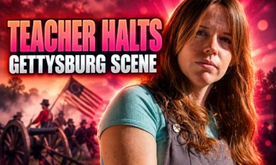studio teacher Jean Marie Donnelly halts Gettysburg Netflix scene