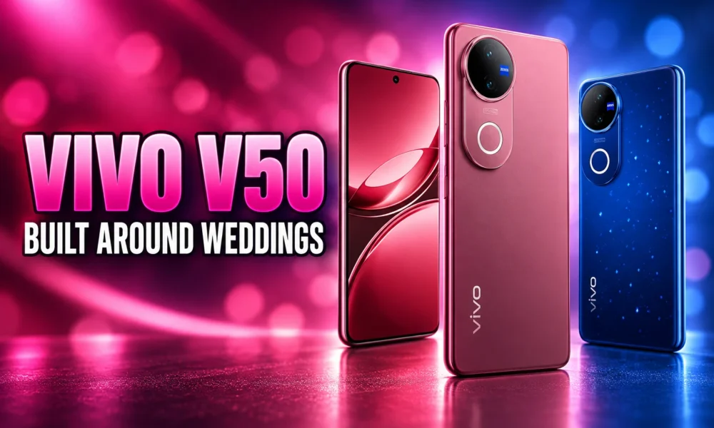 vivo V50 India launch wedding portrait mode