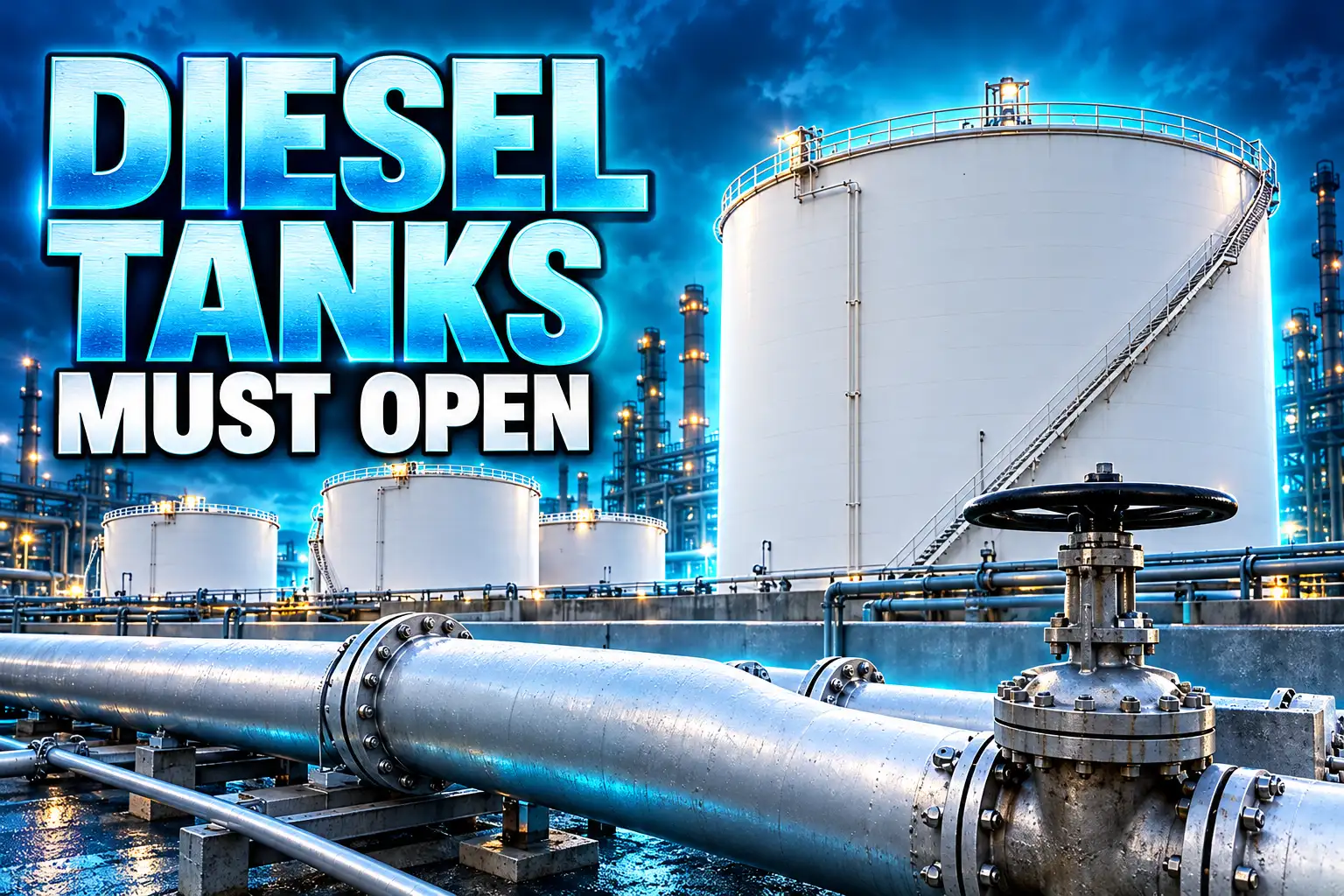Washington asks Europe open emergency diesel tanks