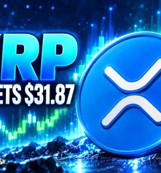 XRP $31.87 target Ali Martinez prediction