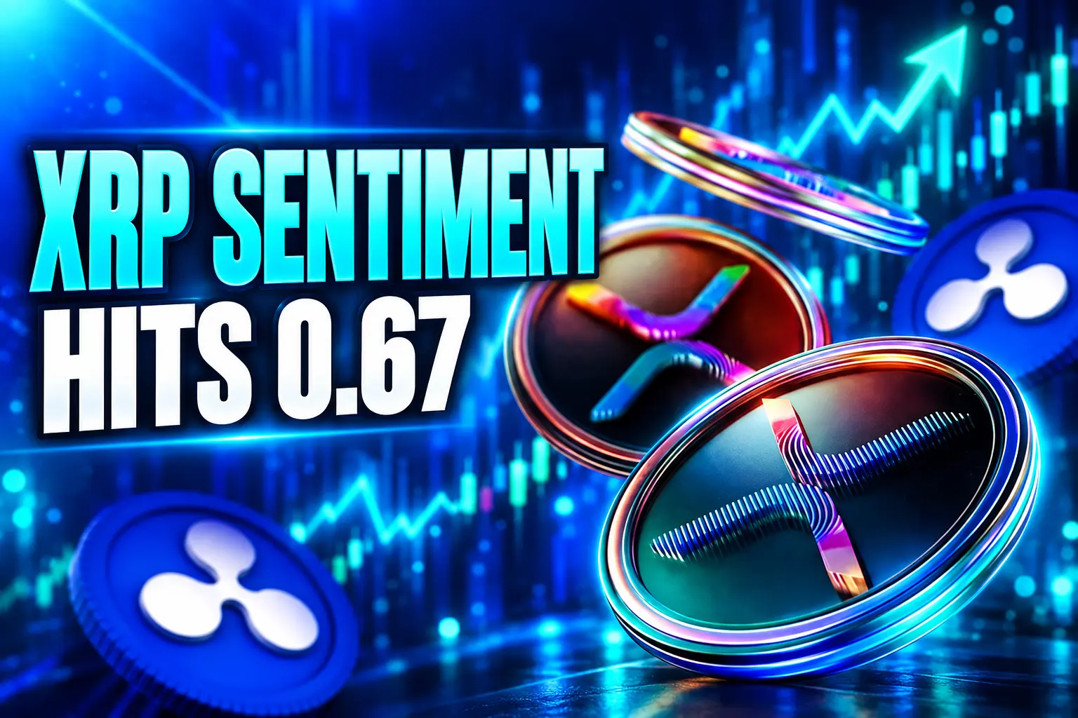 XRP bullish-to-bearish ratio falls to 0.67 after rally
